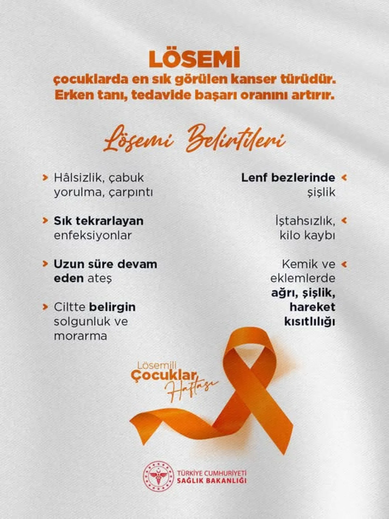 Lösemi, Çocuklarda En Sık Görülen Kanser Türü Olarak Öne Çıkıyor