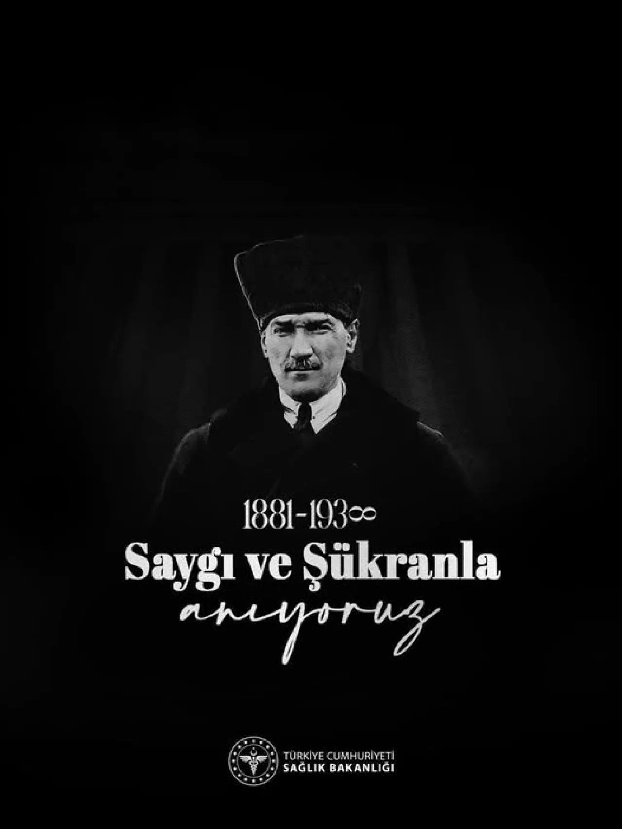 10 Kasım'da Gazi Mustafa Kemal Atatürk Anıldı