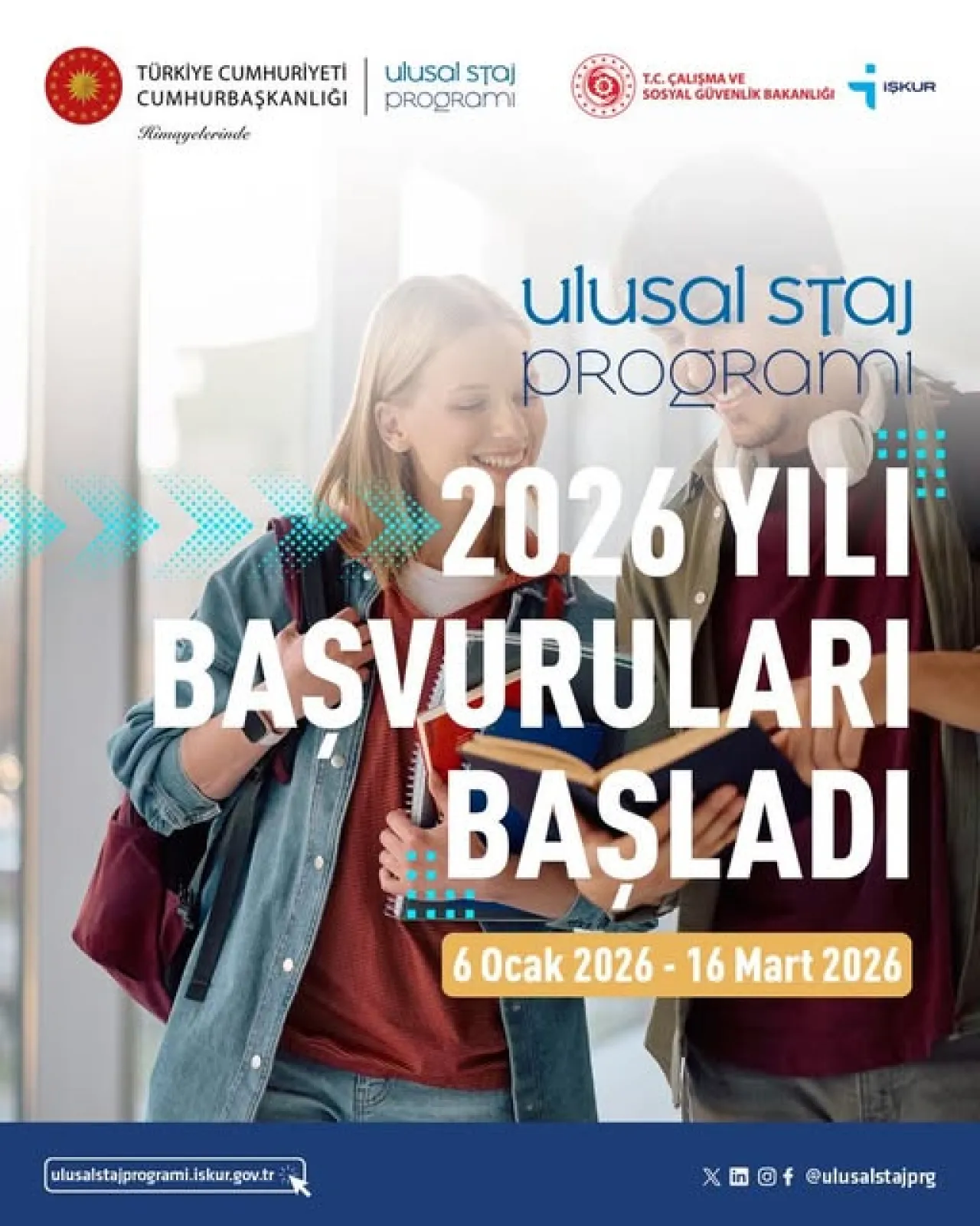 Ulusal Staj Programı 2026 Başvuruları Başladı
