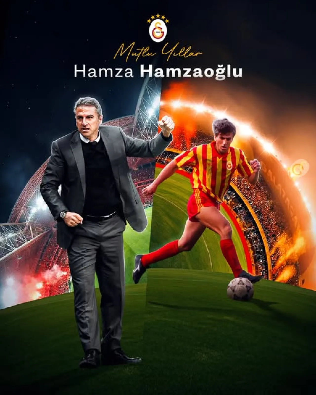 Galatasaray Efsanesi Hamza Hamzaoğlu'nun Doğum Günü Kutlandı