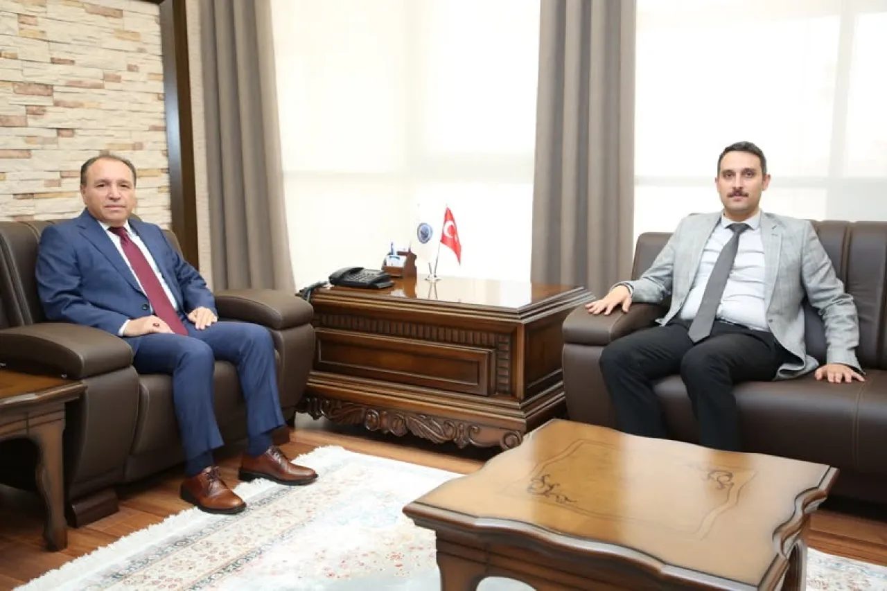 Afyon Kocatepe Üniversitesi Rektörü Karakaş'a İade-i Ziyaret