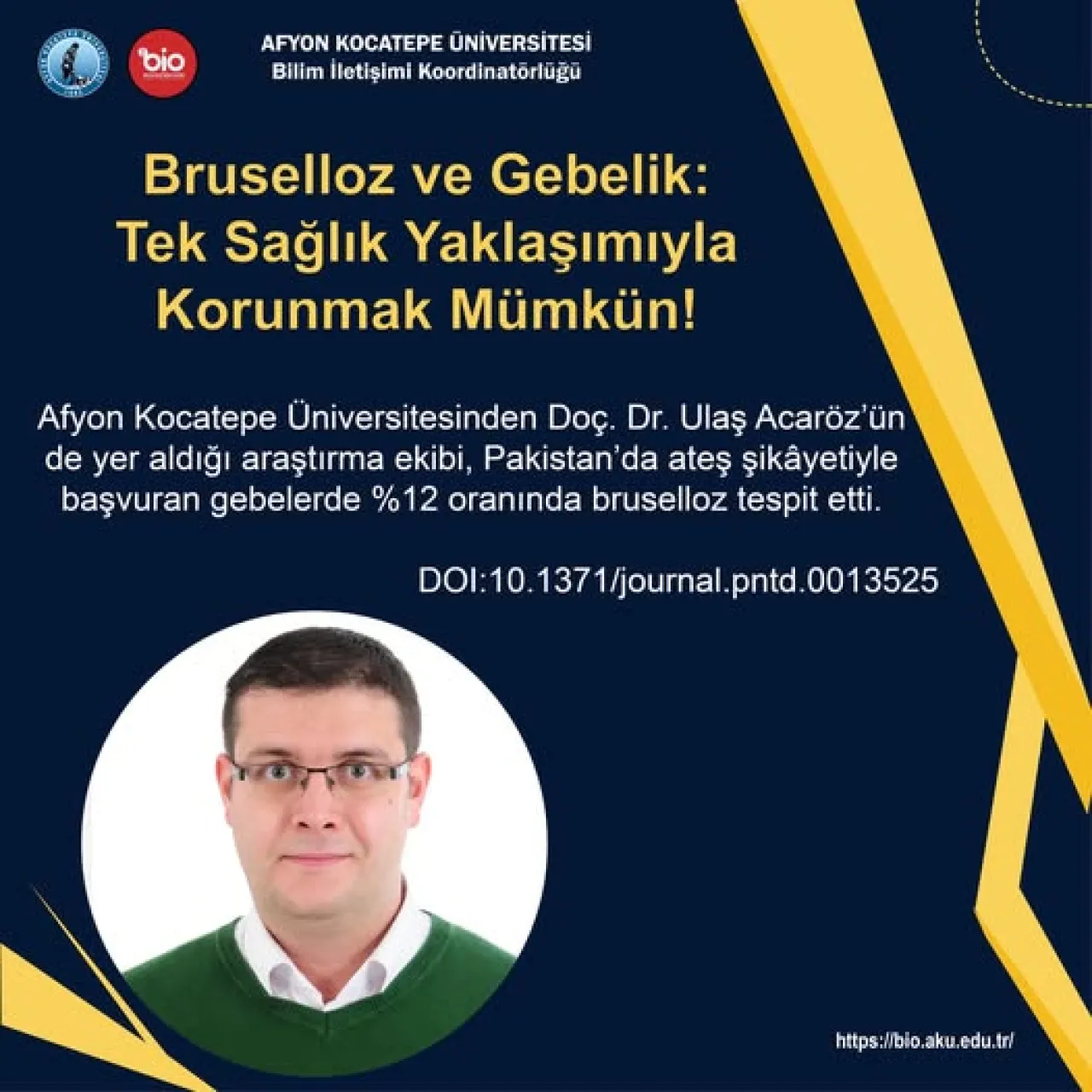 Afyon Kocatepe Üniversitesi Araştırması: Gebelerde Bruselloz Riski ve Tek Sağlık Yaklaşımı