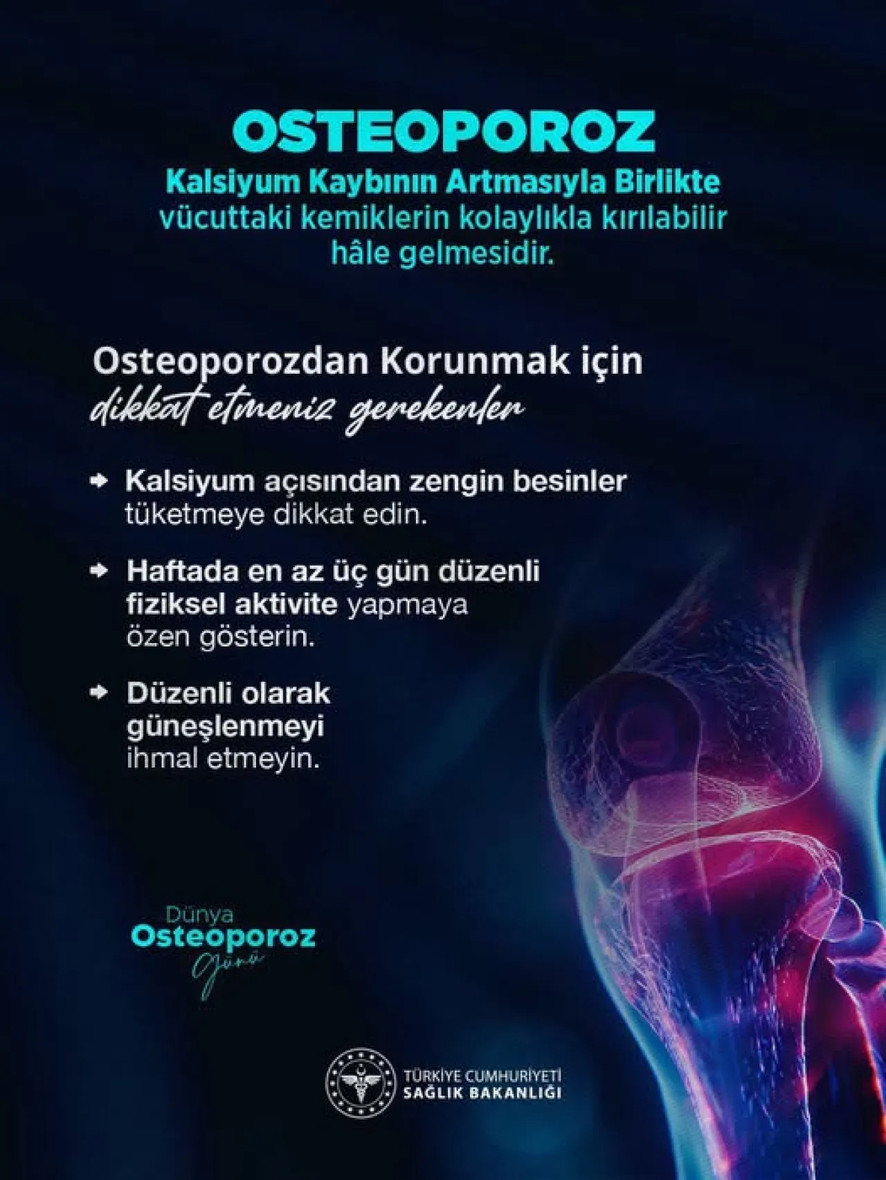 Osteoporozdan Korunma Yolları: Kemik Sağlığınız İçin Kritik Öneriler