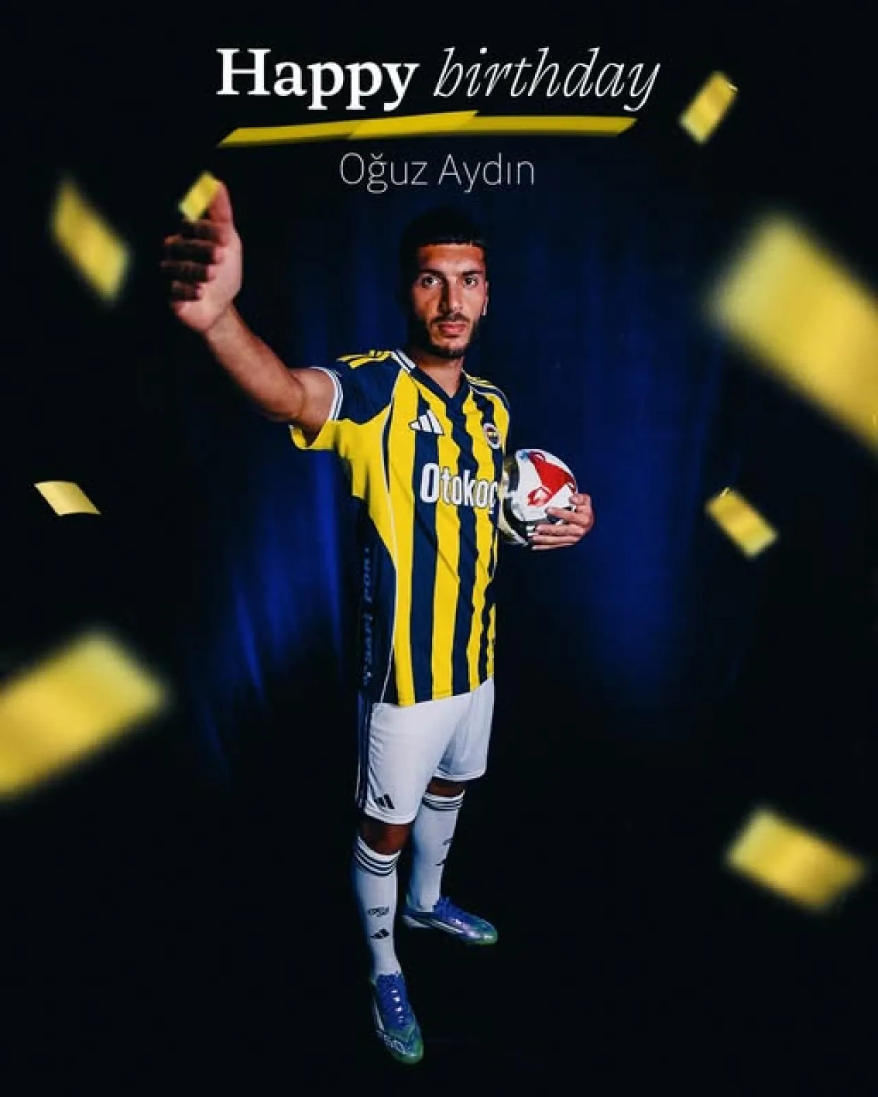 Fenerbahçeli Futbolcu Oğuz Aydın'ın Doğum Günü Kutlandı